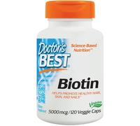 Doctor's Best Biotin, 5000mcg - 120vcaps