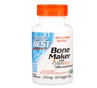 Doctor's Best, Bone Maker with Bonolive, Olive Leaf Extract, 250 mg, 60 Veggie Caps