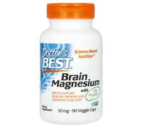 Doctor's Best Brain Magnesium With Magtein 50 mg | 90 Veg Caps