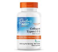 Doctor's Best Collagen Types 1 & 3 With Vitamin C 1000mg Tablets 180 Tablets
