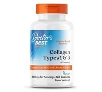 Doctor's Best Collagen Types 1 & 3 With Vitamin C 500mg Caps 240