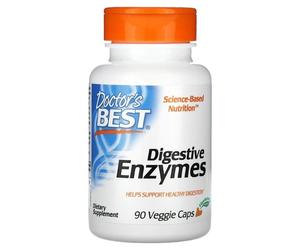 Doctor's Best | Digestive Enzymes | 1 x 90 vcaps