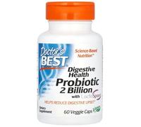 Doctor's Best - Digestive Health Probiotic with LactoSpore | Digestive Support - 60 vcaps