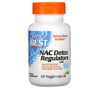 Doctor's Best Doctors Best NAC Detox Regulators, 60 Veggie Caps (Pack of 2)