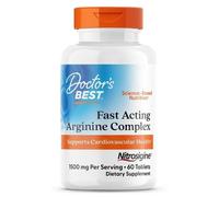 Doctor's Best Fast Acting Arginine Complex With Nitrosigine 750 mg | 60 Tabs