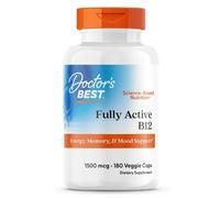 Doctor's Best Fully Active B12 1500mcg Vegicaps 180 Vegicaps