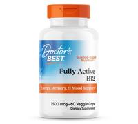 Doctor's Best Fully Active B12 1500mcg Vegicaps 60 Vegicaps