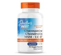 Doctor's Best Glucosamine Chondroitin MSM + UC-II 90 Capsules