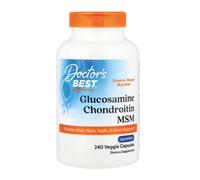 Doctor's Best, Glucosamine Chondroitin MSM with OptiMSM®, 240 Caps, Expiry: 2026