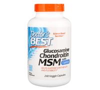 Doctor's Best, Glucosamine Chondroitin MSM with OptiMSM, 240 Veggie Caps