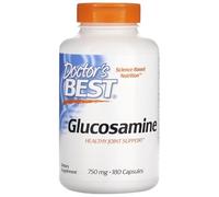 Doctor's Best - Glucosamine Sulphate 750mg | Supports Joint Health and Mobility - 180 Capsules