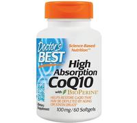High Absorption CoQ10, with BioPerine, 100 mg, 60 Softgels - Doctor's Best