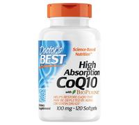 Doctors Best High Absorption CoQ10 with BioPerine - 120 x 100mg Softge