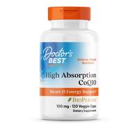 Doctors Best High Absorption CoQ10 with BioPerine - 120 x 100mg Vegica