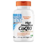 Doctors Best High Absorption CoQ10 with BioPerine - 180 x 200mg Vegica