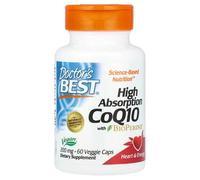 Doctor's Best High Absorption CoQ10 With BioPerine 200mg - 60 Veg Caps