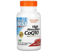 Doctor's Best High Absorption CoQ10 With BioPerine 200mg Vcaps 180