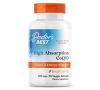 Doctor's Best High Absorption CoQ10 With BioPerine 300mg - 90 Veg Softgels