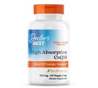 Doctors Best High Absorption CoQ10 with BioPerine - 60 x 100mg Vegicap