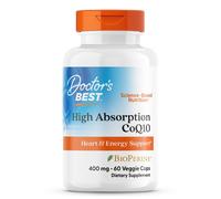 Doctors Best High Absorption CoQ10 with BioPerine - 60 x 400mg Vegicap