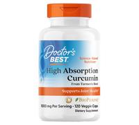 Doctors Best High Absorption Curcumin with BioPerine - 120 x 500mg Veg