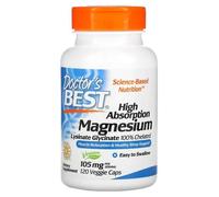 Doctor's Best High Absorption Magnesium 105mg Vegicaps 120 Vegicaps