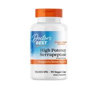 Doctors Best, High Potency Serrapeptase, 120,000 SPU, 90 Veggie Caps