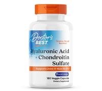 Doctor's Best Hyaluronic Acid + Chondroitin Sulphate With BioCell Collagen Capsules 180 Capsules