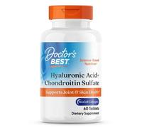 Doctor's Best Hyaluronic Acid + Chondroitin Sulphate With BioCell Collagen 60 Tablets