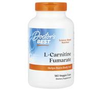 Doctor's Best L-Carnitine Fumarate 855 mg – 180 Vegetarian Capsules