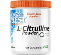 Doctor's Best, L-Citrulline (L-Citrulline), High Dosage, 200 g Vegan Powder, Amino Acid, Laboratory Tested, Gluten Free, Soy Free, Vegetarian, GMO Free