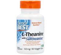 Doctor's Best - L-Theanine with Suntheanine | Supports Relaxation and Stress Reduction - 150mg - 90 Capsules