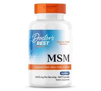 Doctor's Best MSM With OptiMSM 1000mg Capsules 360 Capsules
