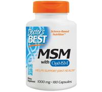 Doctor's Best MSM with OptiMSM, 180 caps(1000mg )