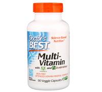 Doctor's Best, Multi-Vitamin, With Vitashine D3 and Quatrefolic, 90 Veggie Capsules