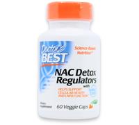Doctors Best NAC Detox Regulators for Energy Support - 60 Vegicaps