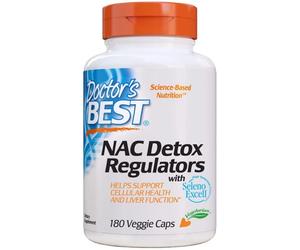Doctor's Best NAC Detox Regulators Vegicaps 180 Vegicaps
