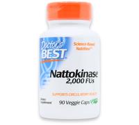 Doctors Best Nattokinase 2000 FUs - 90 x 100mg Vegicaps