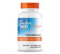 Doctors Best Nattokinase 2000 FUs - 90 x 100mg Vegicaps