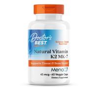 Doctor's Best Natural Vitamin K2 MK7 with MenaQ7, 45mcg, 60 vcaps