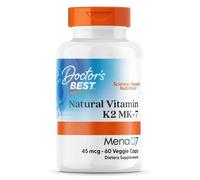 Doctors Best Natural Vitamin K2 MK-7 with MenaQ7 - 60 x 45mcg Vegicaps