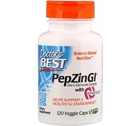 Doctor's Best PepZin GI- Zinc-L-Carnosine Complex 120 Veggie Caps