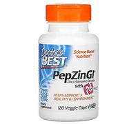 Doctor's Best PepZin GI 120 capsules | High Quality Zinc-L-Carnosine Complex