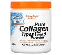 Doctor's Best Pure Collagen Types 1 & 3 Powder 200g