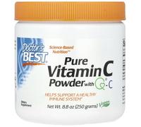 Doctor's Best - Pure Vitamin C Powder with Quali-C | Highly Effective antioxidant to Support The Immune System - 250g