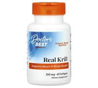 Doctors Best Real Krill - 60 x 350mg Softgels
