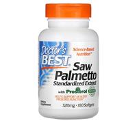 Doctor's Best Saw Palmetto Standardised Extract 320mg Softgels 180 Softgels