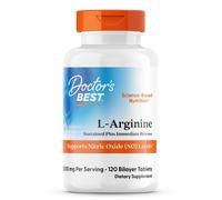Doctor's Best L-Arginine Sustained + Immediate Release 500mg 120 Tablets