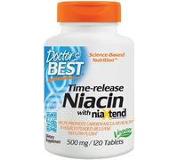 Doctor's Best Time-release Niacin With niaXtend 500mg Tabs 120