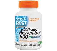 Doctor's Best Trans-Resveratrol 600 600 mg - 60 Veg Caps